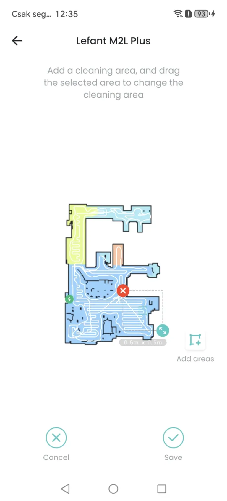 Lefant M2L Plus önürítős robotporszívó teszt 32