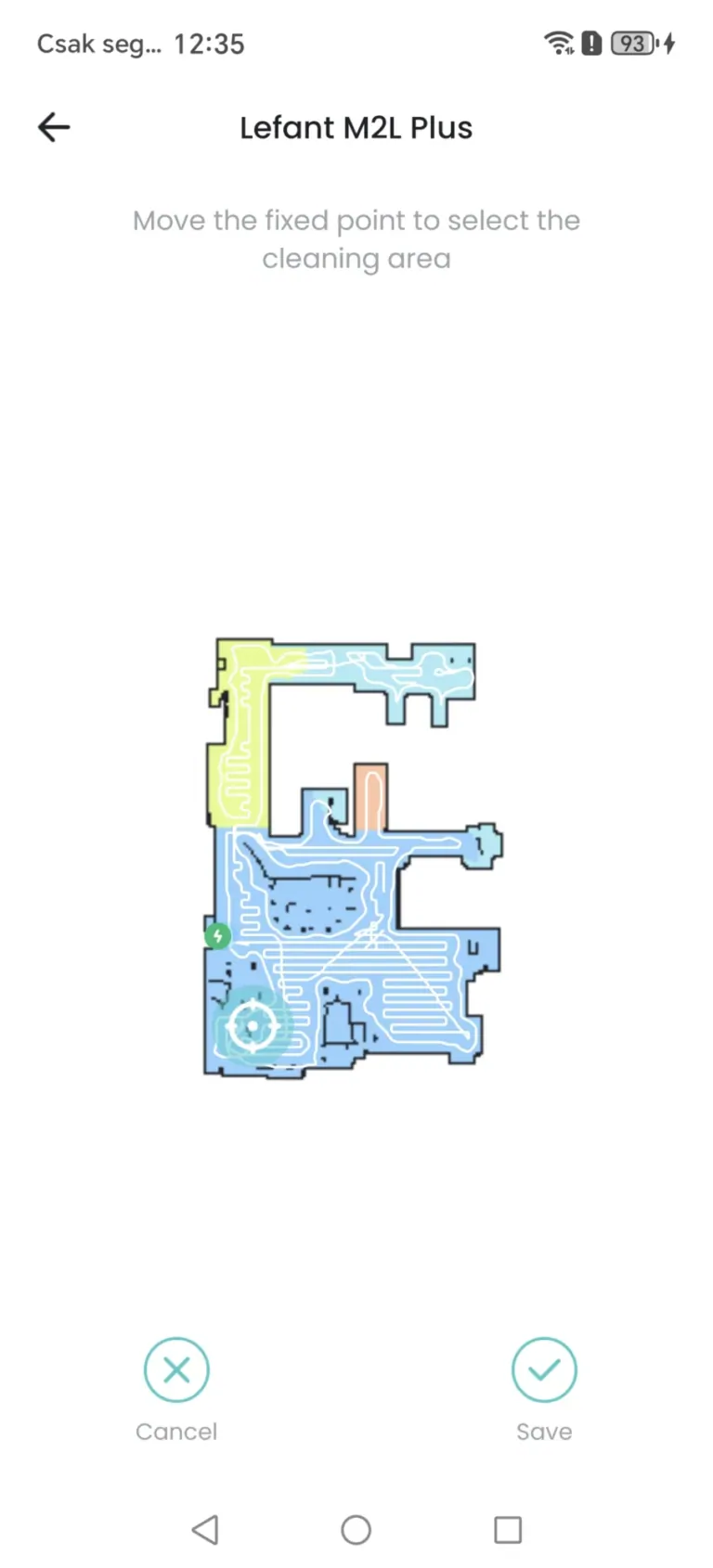 Lefant M2L Plus önürítős robotporszívó teszt 33