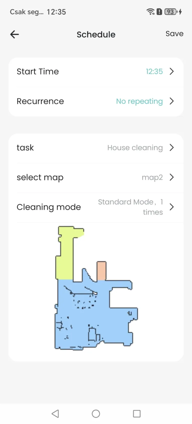 Lefant M2L Plus önürítős robotporszívó teszt 34