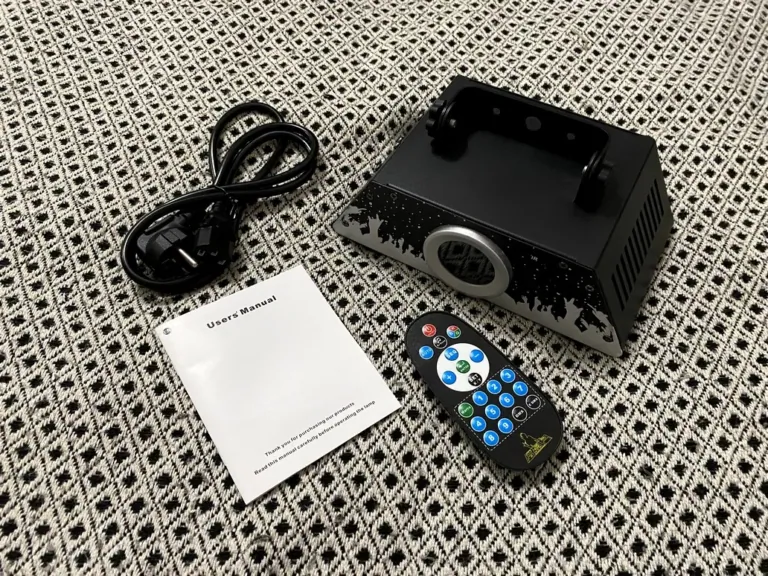 Elfeland RGB animációs lézerprojektor teszt 2