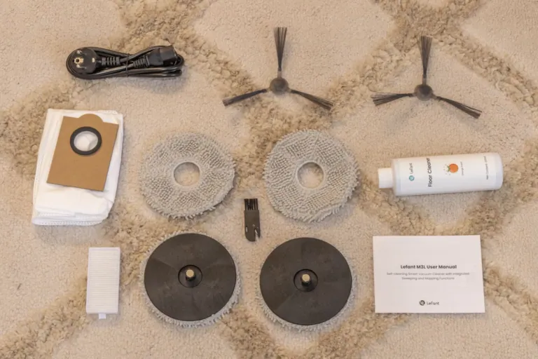 Lefant M3L önürítő robotporszívó teszt 3