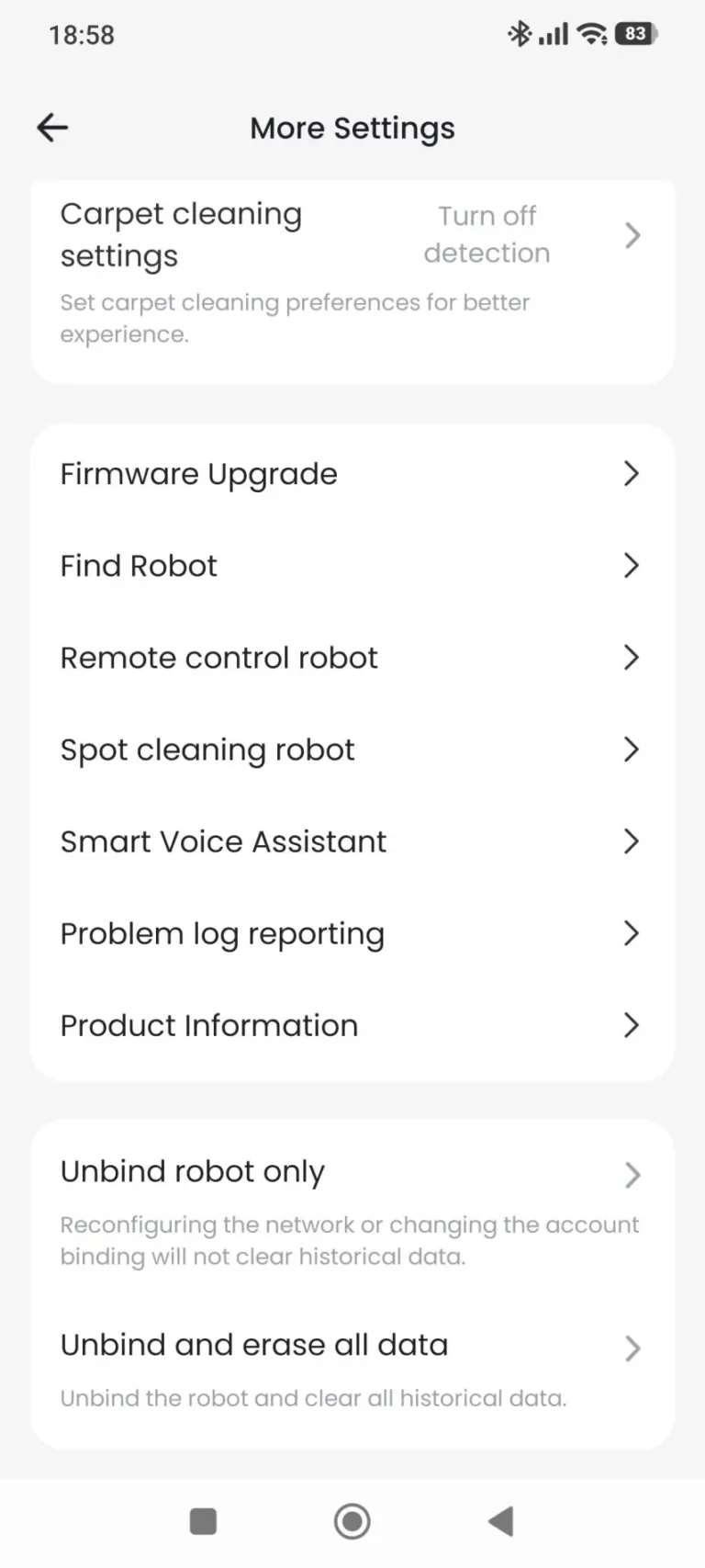 Lefant M3L önürítő robotporszívó teszt 27