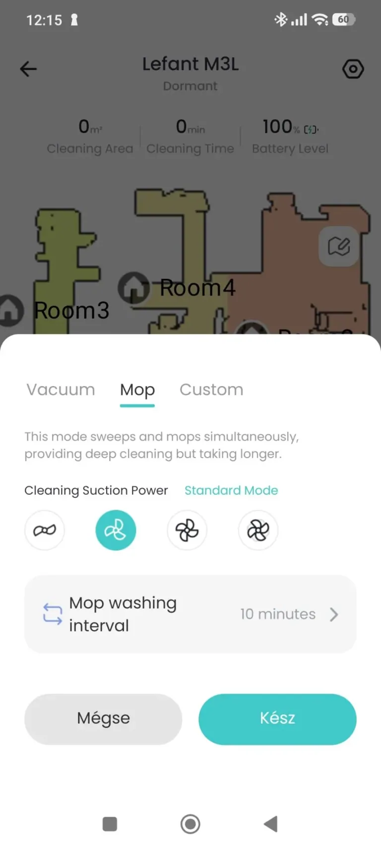 Lefant M3L önürítő robotporszívó teszt 29