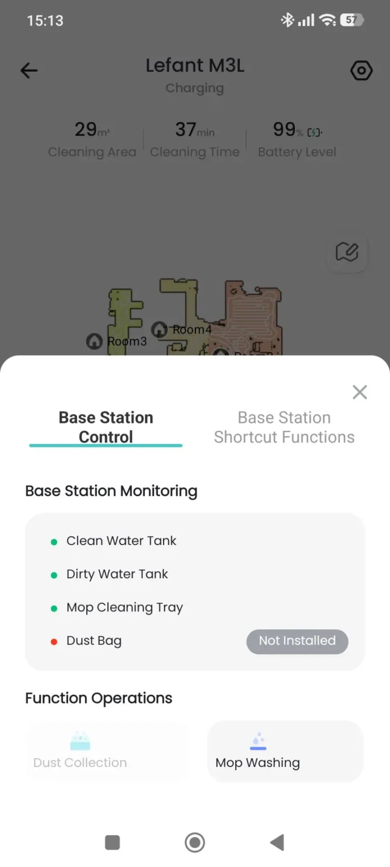 Lefant M3L önürítő robotporszívó teszt 30