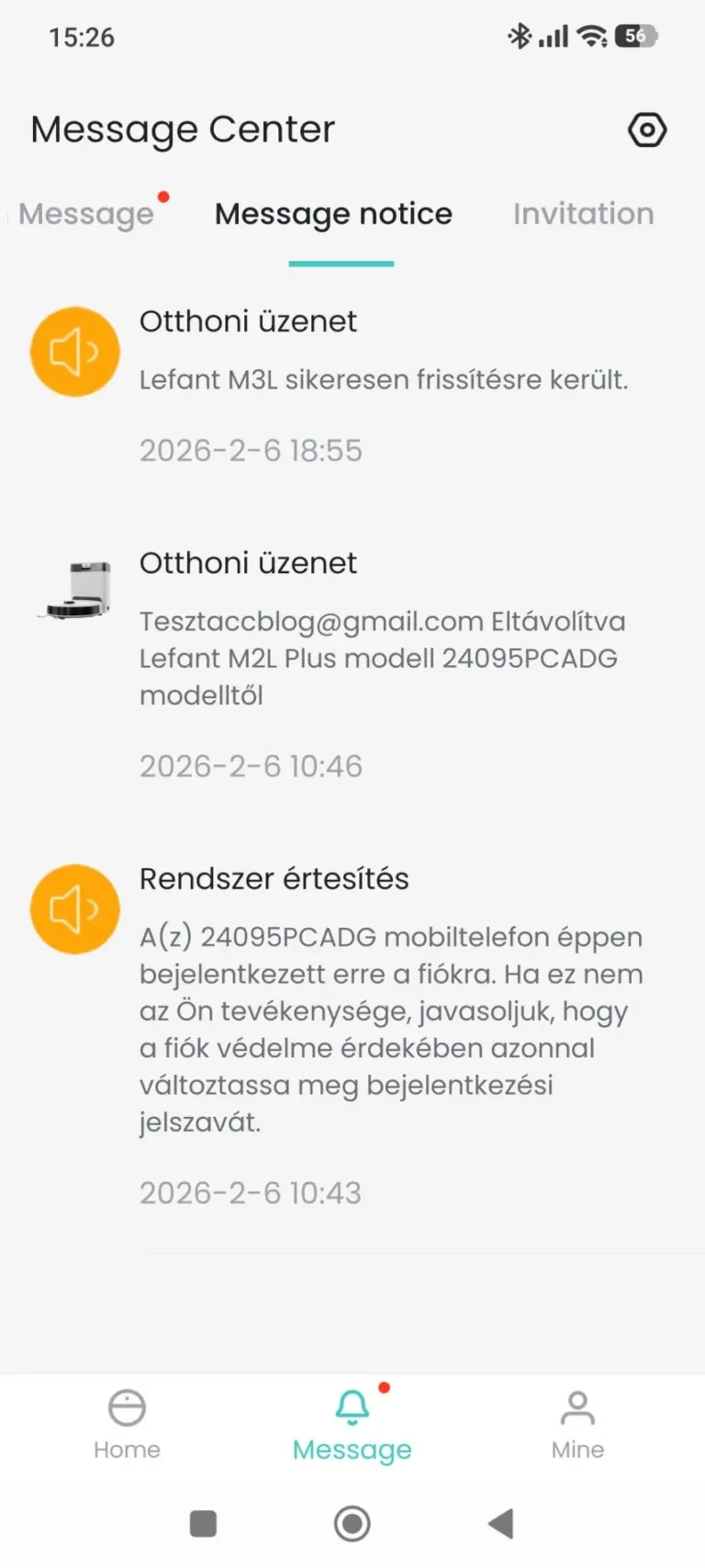 Lefant M3L önürítő robotporszívó teszt 34