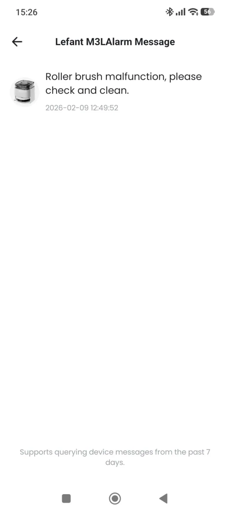 Lefant M3L önürítő robotporszívó teszt 35