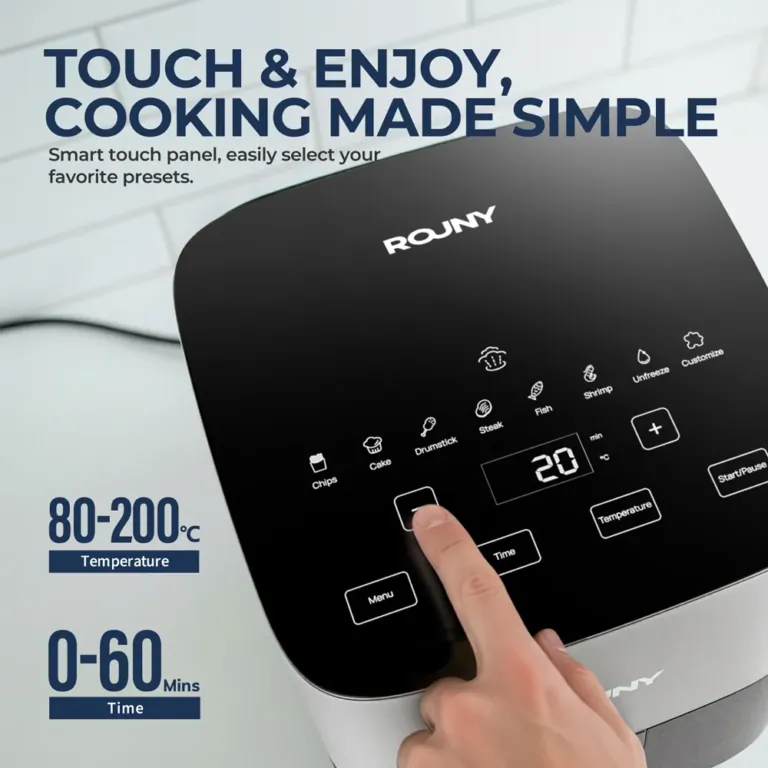 Kívül ropog, belül szaftos: így süt a MIUI ROUNY air fryer 11