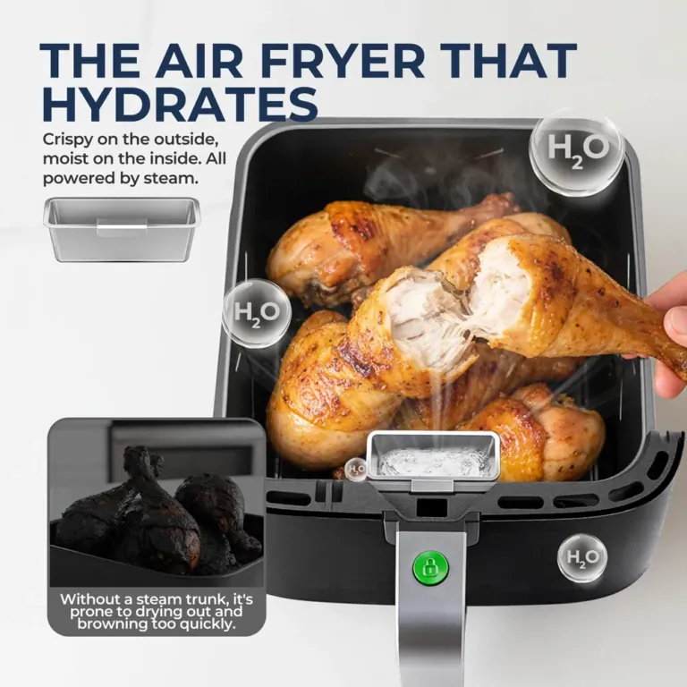 Kívül ropog, belül szaftos: így süt a MIUI ROUNY air fryer 12