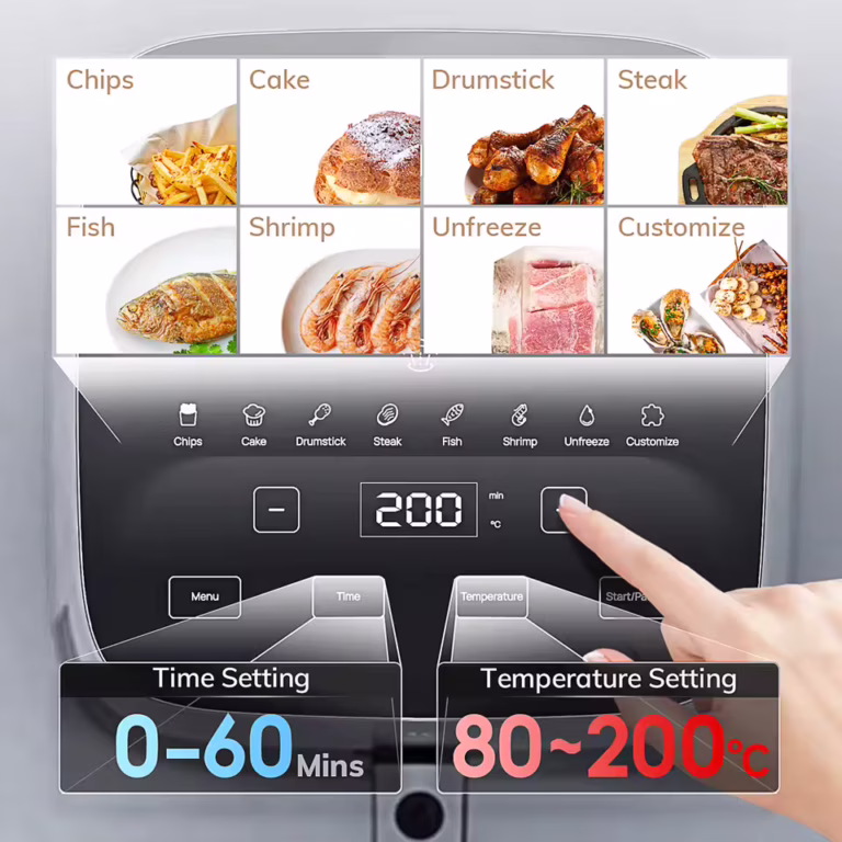 Kívül ropog, belül szaftos: így süt a MIUI ROUNY air fryer 13