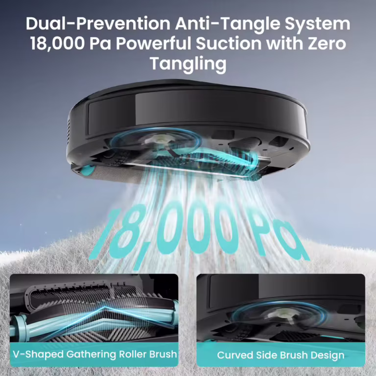 Lefant M5 robotporszívó, ami után ehetnél a padlóról 3