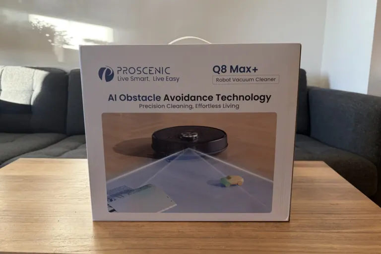 Proscenic Q8 Max+ robotporszívó teszt 2