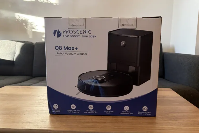 Proscenic Q8 Max+ robotporszívó teszt 3