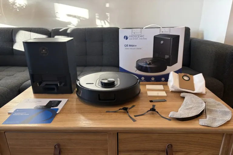 Proscenic Q8 Max+ robotporszívó teszt 5