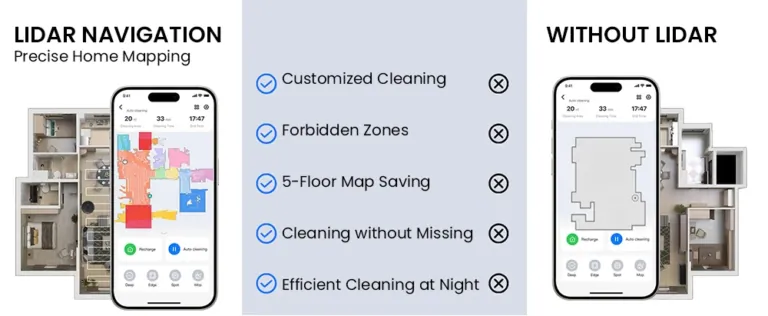 Proscenic Q8 Max+ robotporszívó teszt 26