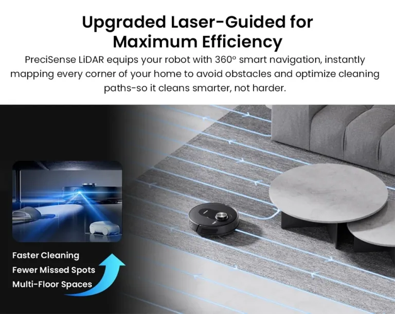 Proscenic Q8 Max+ robotporszívó teszt 34