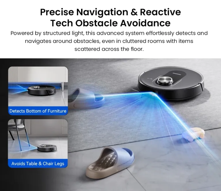 Proscenic Q8 Max+ robotporszívó teszt 38