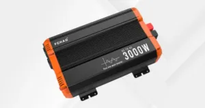 FCHAO 3000 W tiszta szinuszos inverter – Erőmű a szabadban
