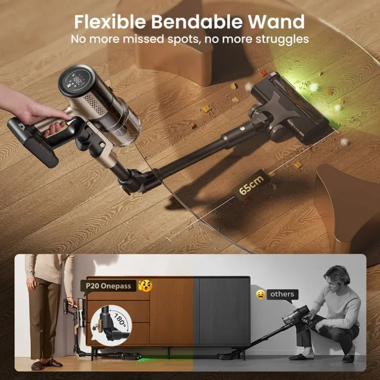 Proscenic P20 OnePass: minden sarkot elér és fel is mos 6