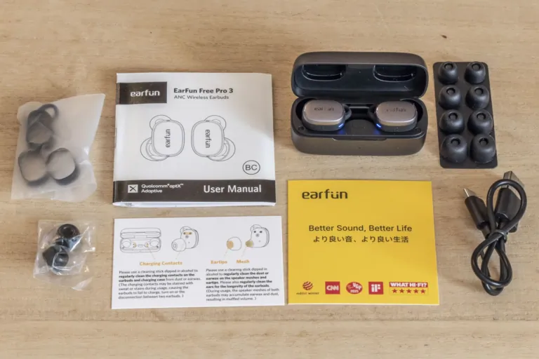 EarFun Free Pro 3 Bluetooth fülhallgató teszt 4