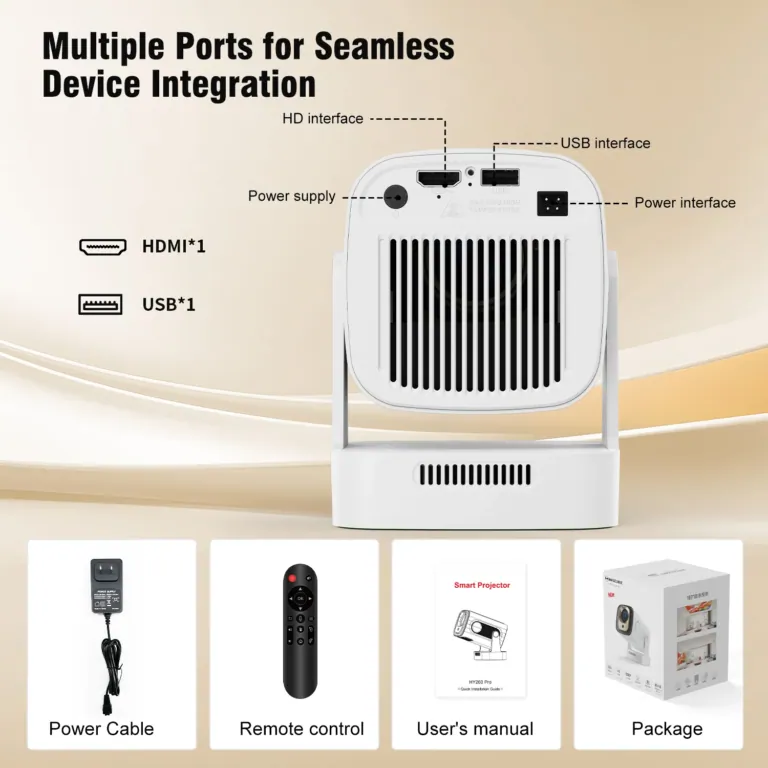 A Magcubic HY310 vetítő a plafonból is mozivásznat csinál 28