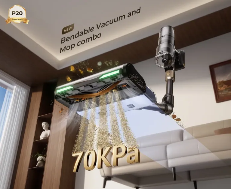 Proscenic P20 OnePass: minden sarkot elér és fel is mos 3