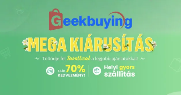 Indul a Márciusi Mega Kiárusítás a Geekbuyingon 1