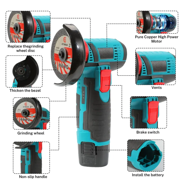 Vágj, csiszolj és pörögj a TKKEACE sarokcsiszolóval 5