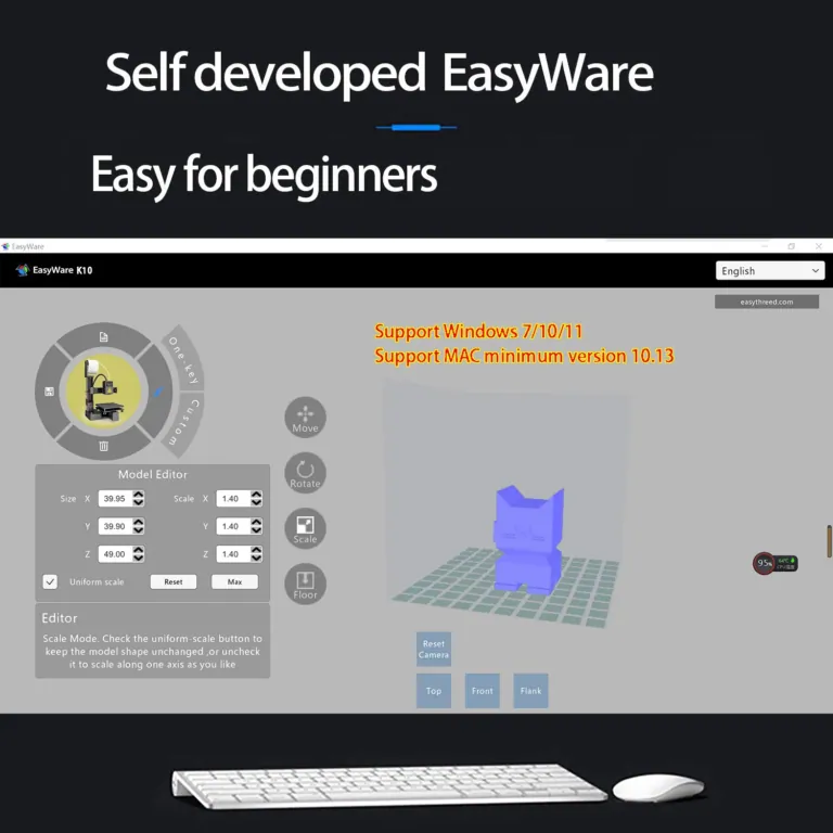 Vágj bele a 3D nyomtatásba az Easythreed K10-zel 5