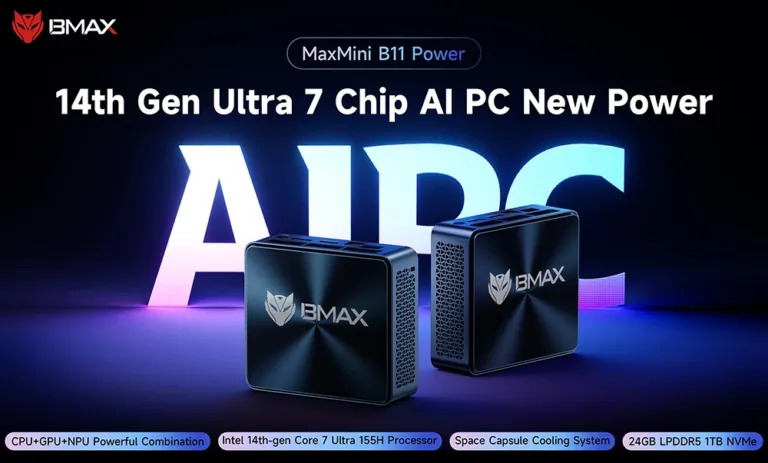 A BMAX B11 Power mini PC 24 GB RAM-mal hódít 13