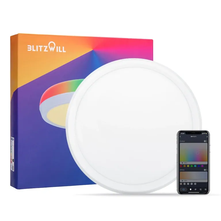 BlitzWill BW-CLT1: RGB hangulat a plafonon 4