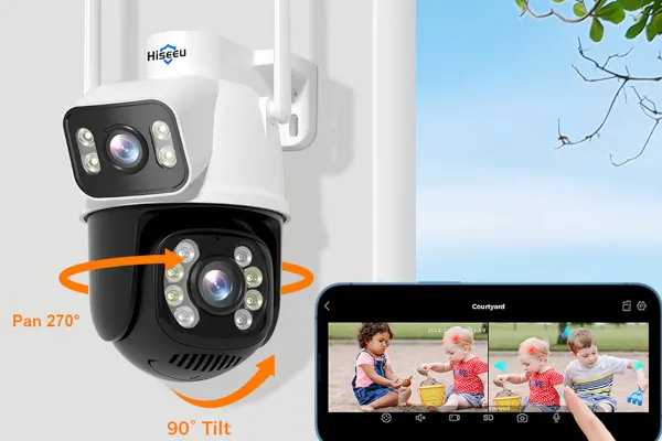 The Hiseeu security camera sees and tracks everything