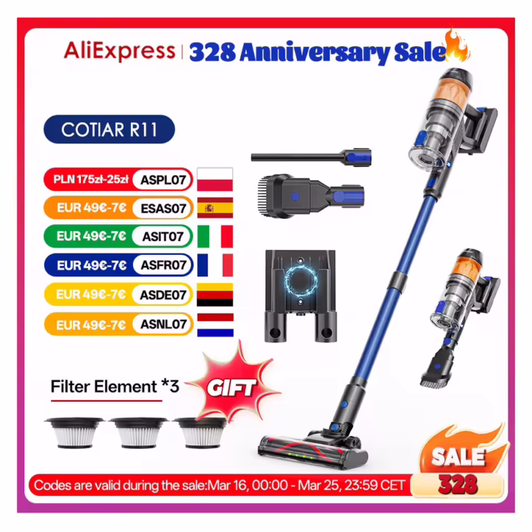 Belépő szintű bajnok: megérkezett a Cotiar R11 porszívó 7