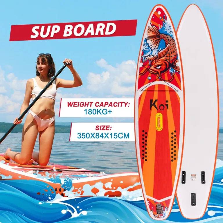 FunWater 350-es felfújható SUP deszka a nyári kalandokhoz 4