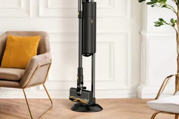 A JIGOO V700 állóporszívó kitisztítja saját magát 1