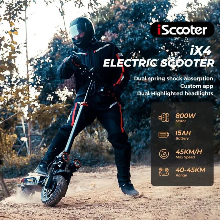 iScooter iX4: az e-roller, ami után megfordulnak az utcán 3