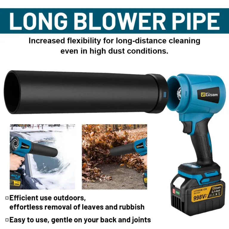 A Gisam légfúvó portalanítóból benga lombfúvó is lehet 6