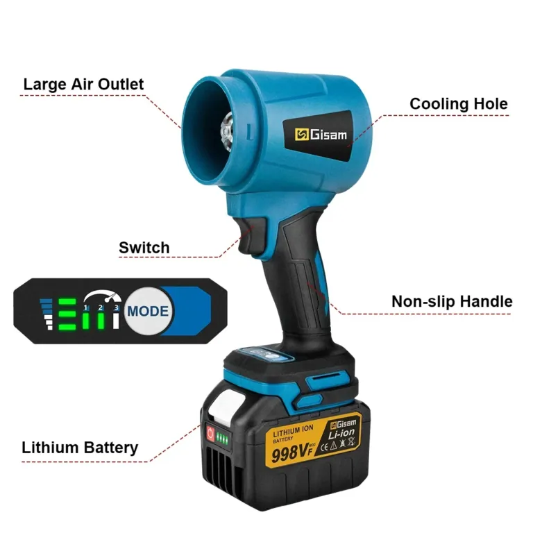 A Gisam légfúvó portalanítóból benga lombfúvó is lehet 16