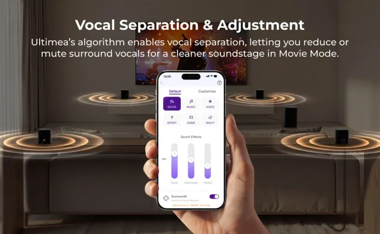 Hallgasd meg a jövőt: itt az új Ultimea Aura S4T soundbar 9
