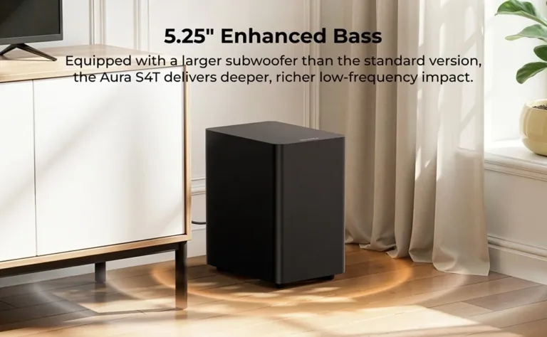 Hallgasd meg a jövőt: itt az új Ultimea Aura S4T soundbar 8