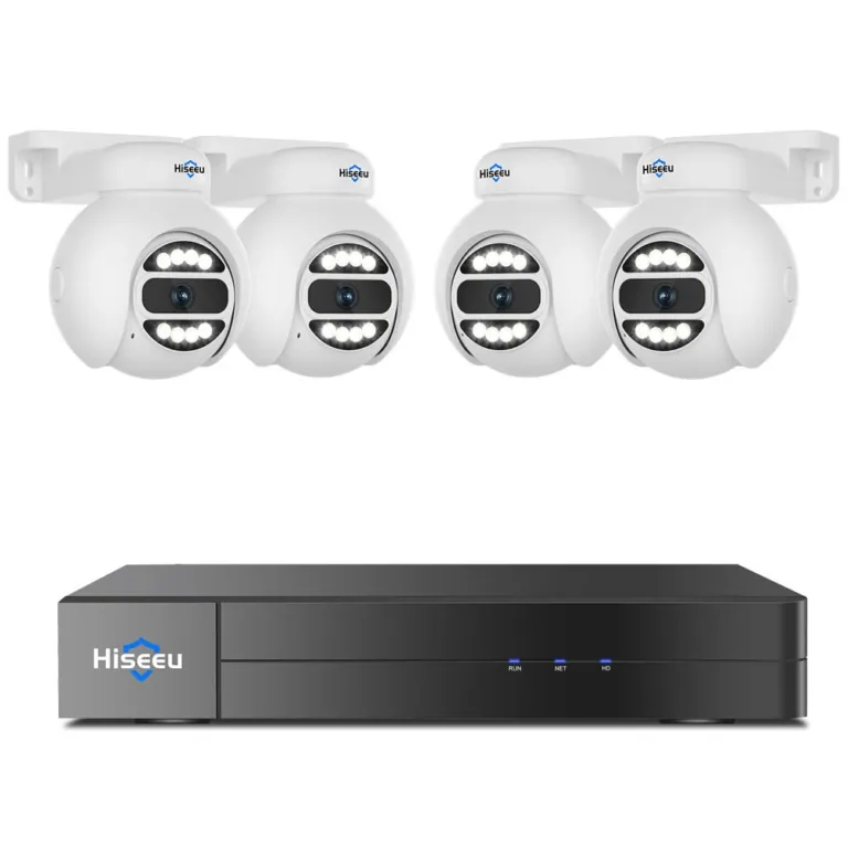 Teljes körű megfigyelő szett – Hiseeu PK-4YHD685 kamera 5