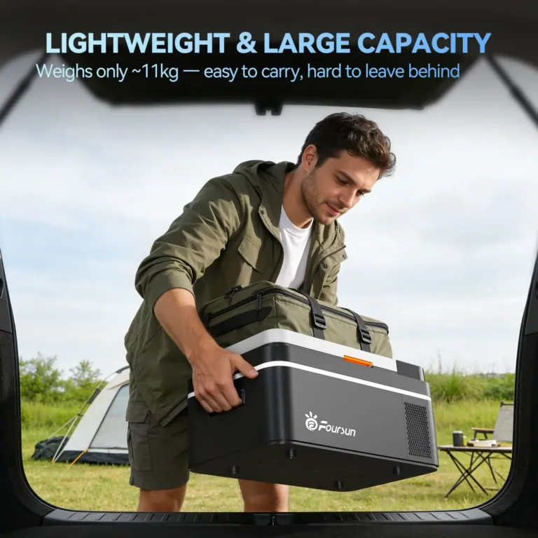 Foursun 25 literes autós hűtőláda: hideg italok bárhol 2