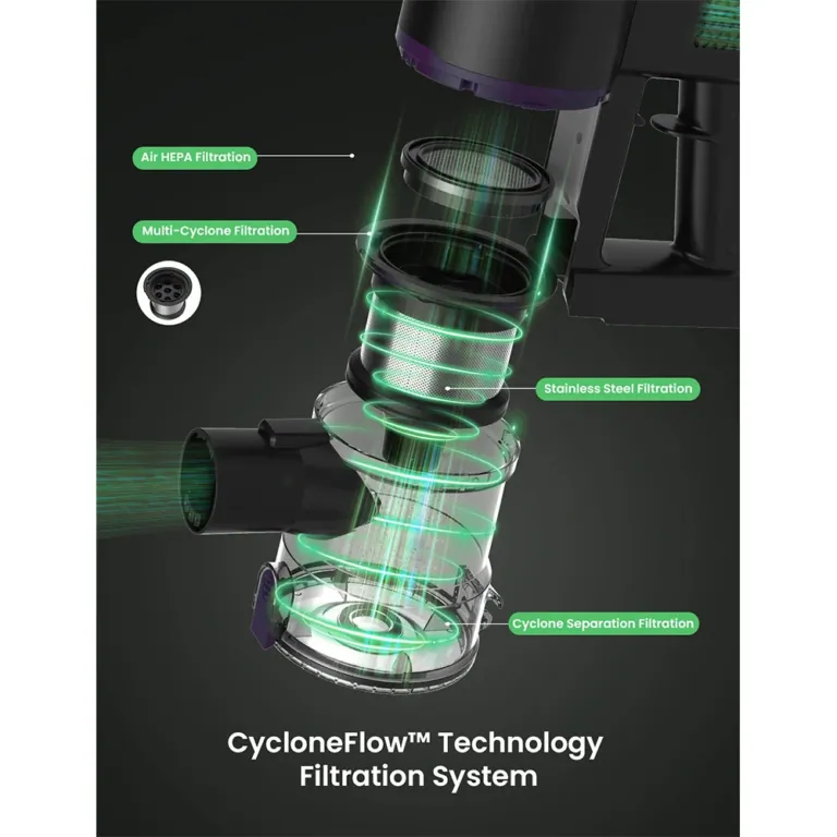 Tiszta levegő, tiszta padló a Vactidy V8 Pro porszívóval 6