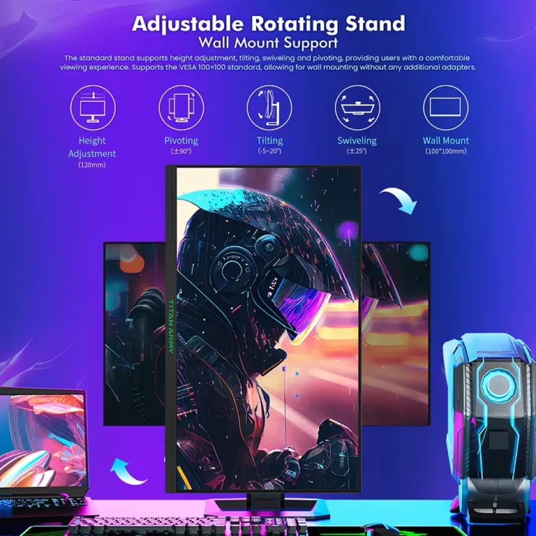 Titan Army P2710S monitor: a 2K és a 240 Hz szuper egysége 6