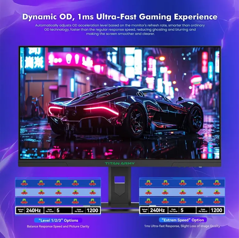 Titan Army P2710S monitor: a 2K és a 240 Hz szuper egysége 11