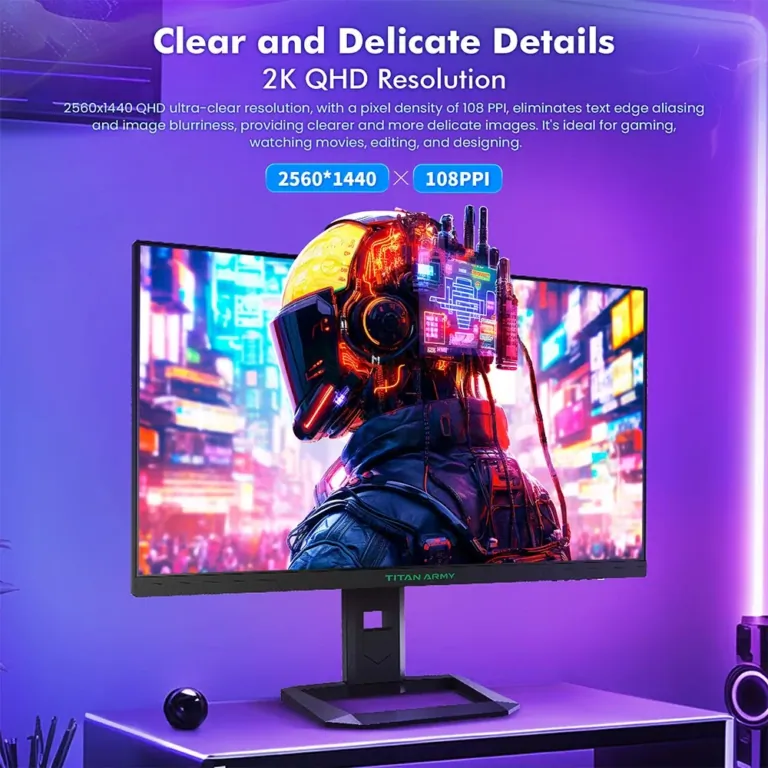 Titan Army P2710S monitor: a 2K és a 240 Hz szuper egysége 17