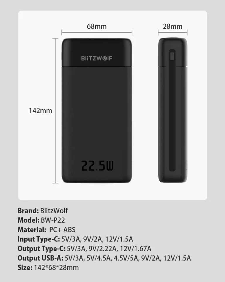 Te is unod a lemerült telót? A Blitzwolf BW-P22 a megoldás 14