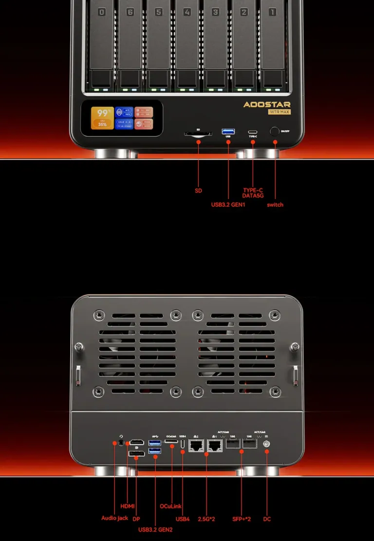 AOOSTAR WTR MAX: egy NAS és egy gamer PC találkozása 8