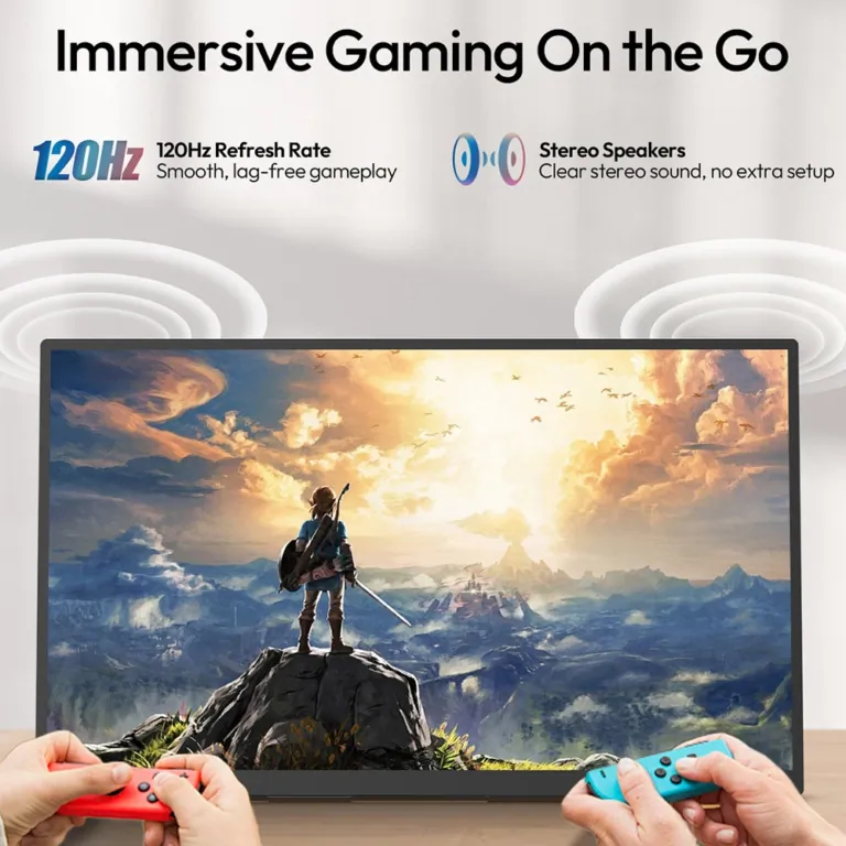 MESWAO S238 hordozható monitor: felejtsd el a hunyorgást 7