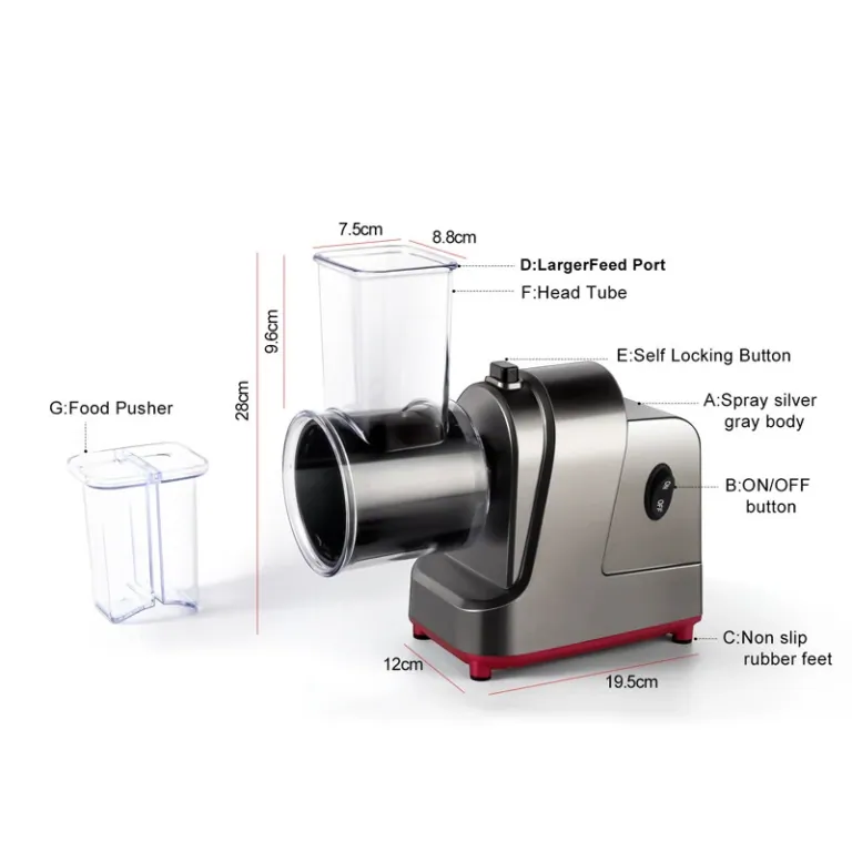 NovuLife VSQ-S aprító: a konyhád új legjobb barátja 7