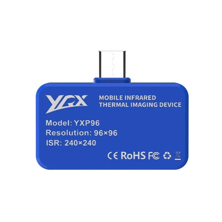 YXP96, YXP160 hőkamerával precíz mérés -20°C-tól +550°C-ig 3